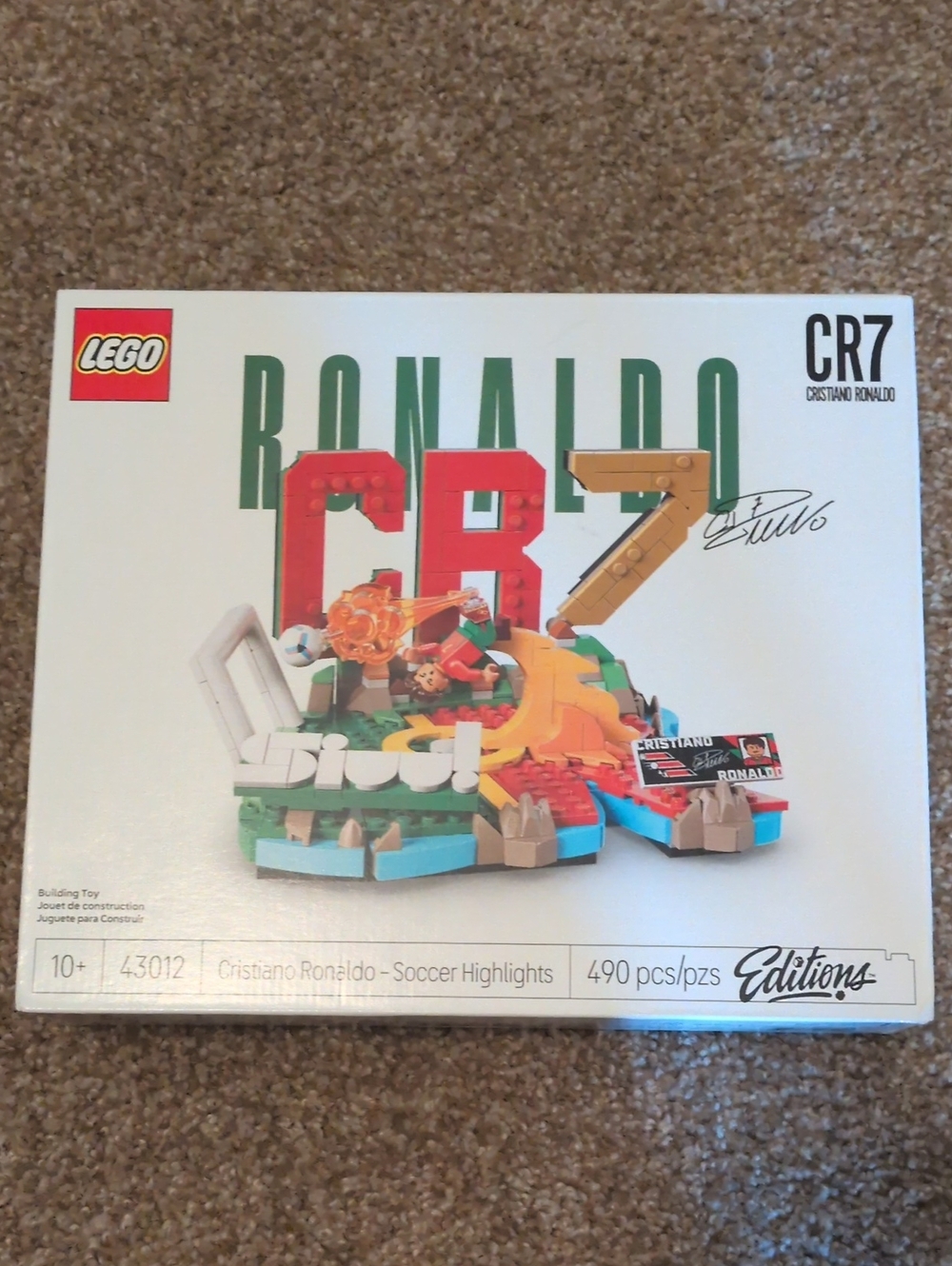 Lego Cristiano Ronaldo Soccer Editions, NIB